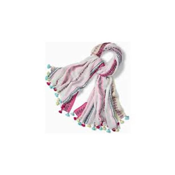 Tommy Bahama Tahitian Jacquard Scarf - Picture 2 of 4